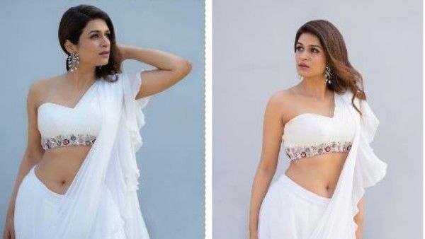 Shraddha Das: మల్లెపూవును తలపిస్తోన్న శ్రద్ధా దాస్.. నాభి అందాలతో సోకుల విందు