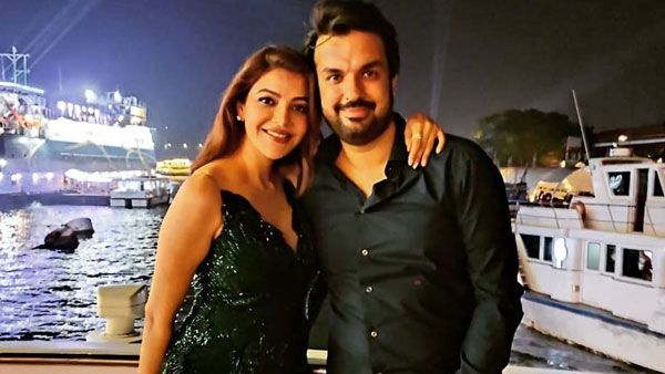 Kajal Aggarwal: భర్తతో కాజల్ అగర్వాల్ రొమాన్స్.. ఏకంగా పెదాలను లాక్ చేసి మరీ!