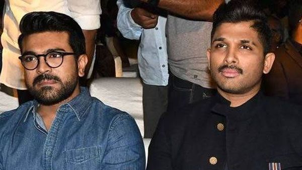 Ram Charan Allu Arjun: ఒకే ఫ్రేమ్ లో రామ్ చరణ్-అల్లు అర్జున్.. మెగా కజిన్స్ తో కలిసి అలా!