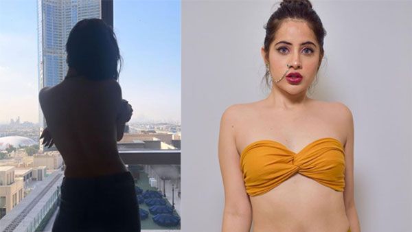 Uorfi Javed బాత్‌టబ్‌లో టాప్‌లెస్‌గా ఉర్పీ జావెద్.. దుబాయ్‌లో ఘాటైన అందాలతో!