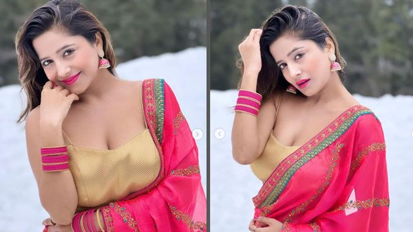 బట్టలన్నీ విప్పేసిన సీరియల్ నటి: దాచాల్సినవే చూపిస్తూ పచ్చిగా ఫోజులు