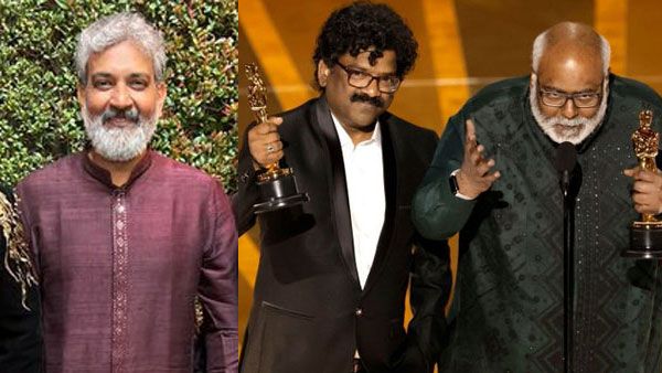 Oscars 2023: నాటు నాటుకు అవార్డు రాగానే.. RRR దర్శకుడు రాజమౌళి ఏం చేశారంటే