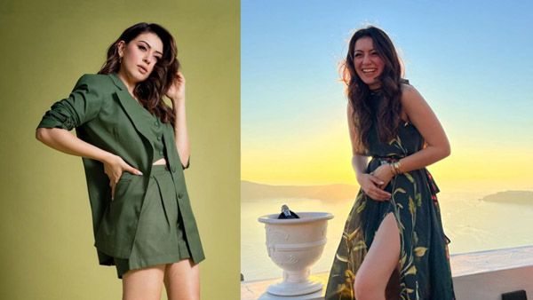 చిన్న స్కర్టులో థైస్ అందాలను మొత్తం చూపించేసిన హన్సిక.. ఇది నెవ్వర్ బిఫోర్ లుక్!