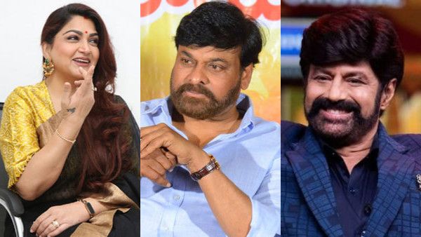 చిరంజీవి, బాలకృష్ణతో ఆ కోరిక తీరలేదు.. మనసులో మాట చెప్పిన కుష్బూ