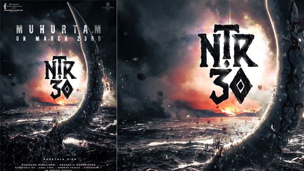 NTR30: ఎన్టీఆర్ మూవీ నుంచి పవర్‌ఫుల్ డైలాగ్ లీక్.. అబ్బా ఏముంది భయ్యా!