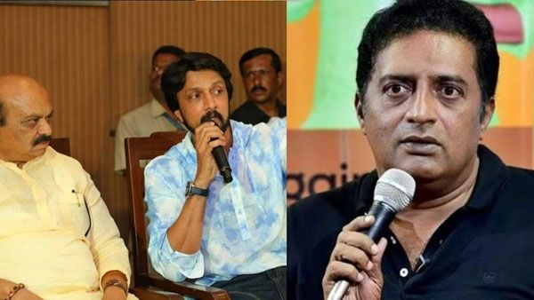 Prakash Raj Vs Sudeep: బీజేపీలోకి స్టార్ హీరో.. తెలివి లేనోడు కాదంటూ ప్రకాశ్ రాజ్ షాకింగ్ ట్వీట్