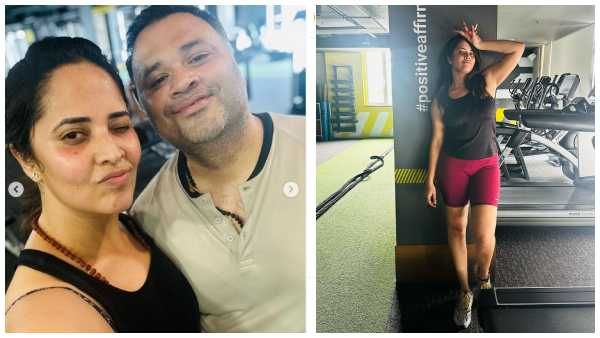 స్పోర్ట్స్ బ్రాలో భర్తతో కలిసి అనసూయ హాట్ షో.. బెడ్ రూమ్‌లో కష్టపడితే అంటూ దారుణంగా!