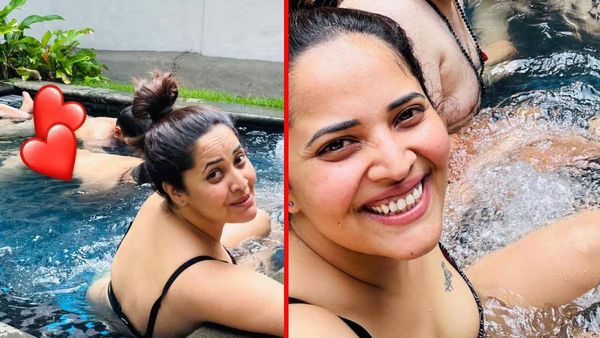 Anasuya bharadwaj: హఠాత్తుగా బికినీలో షాక్ ఇచ్చిన అనసూయ.. వారితో కలిసి హ్యాపీహ్యాపీగా..