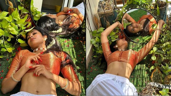 టాలెంట్ చూపిస్తున్న దివి వాద్యా.. లోతైన ఎద, నాభి అందాలను పడుకుని భలే చూపించిందిగా!