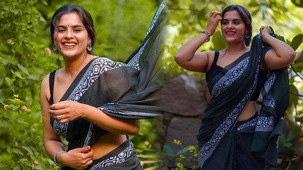 Kavya Kalyanram : స్లీవ్‌లెస్‌తో మత్తెక్కిస్తోన్న బలగం పిల్ల.. ఆ పార్ట్ కవర్ చేస్తూ ఫొజులు