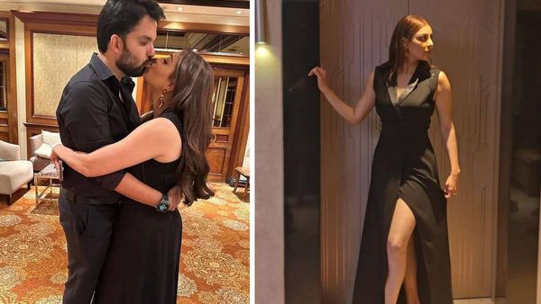 Kajal Aggarwal: పబ్లిక్‌లోనే కాజల్ రొమాన్స్.. నోట్లో నోరు పెట్టేసి.. ఆ డ్రెస్‌లో యమ హాట్‌గా!