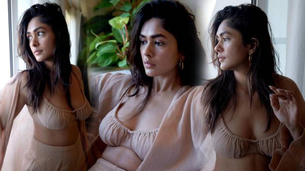 బ్రాలో అందాల గోడలు బద్దలు కొట్టేసిన మృణాల్ ఠాకూర్: దాచాల్సినవే విప్పి మరి చూపిస్తూ!