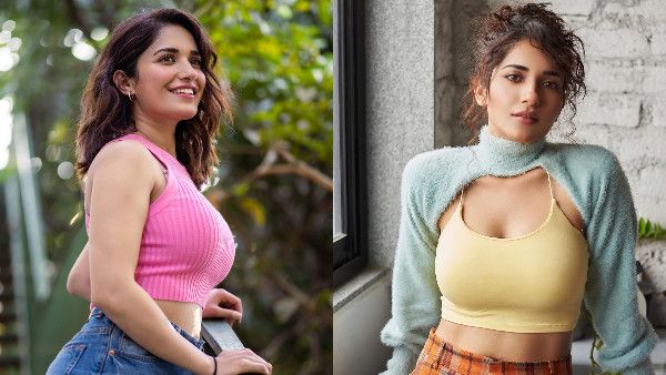 మేకప్‌ రూంలో బ్రా లేకుండా హీరోయిన్: A సర్టిఫికెట్ ఫోజులతో ఘోరంగా!