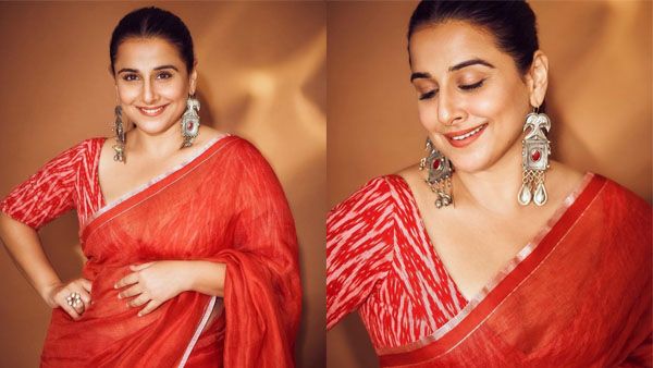 Vidya Balan: ఎర్రని చీరలో ఎద అందాలతో స్టన్ అయ్యేలా చేసిన విద్యా బాలన్.. ఫిదా అవ్వాల్సిందే!