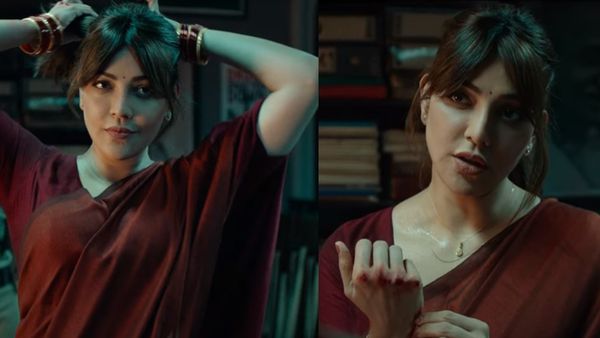 Satyabhama first Glimpse Review పవర్‌ఫుల్‌గా పోలీస్ ఆఫీసర్‌ సత్యభామ.. మీరు లేనిదే నేను లేనంటూ కాజల్ ఎమోషనల్