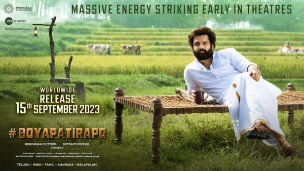 BoyapatiRAPO: ముందుగానే రామ్ సినిమా రిలీజ్.. బోయపాటి మార్క్‌ లేకుండానే!