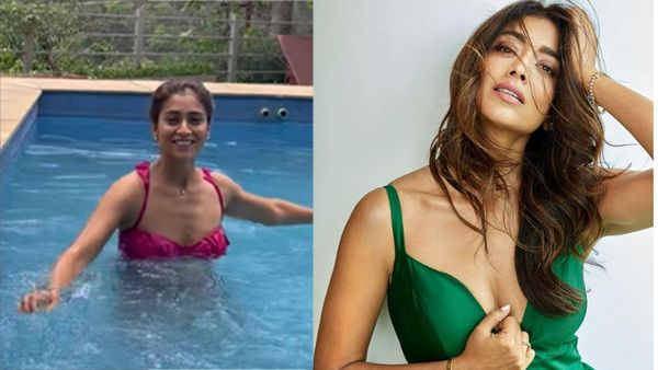 బికినీలో శ్రీయ సరన్ స్పైసీ షో.. తడిచిన ఎద అందాలు ఏమాత్రం దాగట్లేదుగా!