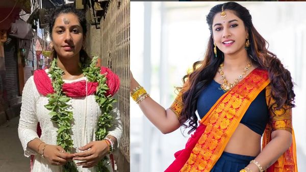 స్టార్ హీరోయిన్ల బాట పట్టిన యాంకర్ విష్ణుప్రియ.. మెడలో పూలదండ.. ఎందుకో తెలుసా?