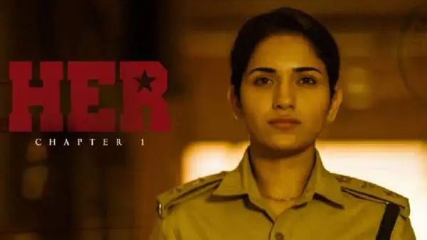 Her Telugu Movie Review మర్డర్ మిస్టరీతో సాగే సస్సెన్స్ థ్రిల్లర్.. రుహానీ శర్మ మెప్పించిందా?