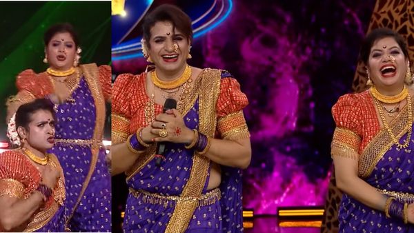 అమ్మాయిగా మారిన నటరాజ్ మాస్టర్.. స్టేజీపైనే అతనితో టైట్ హగ్గులు, ఘాటు రొమాన్స్