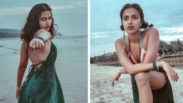 అమలా పాల్ అందాల సునామీ: అతి చిన్న డ్రెస్‌లో ఆ కవ్వింపు చూశారంటే!