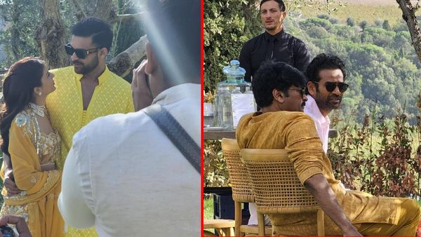 Varun Tej's Haldi Function.. స్టయిల్‌తో మెగాస్టార్ చిరంజీవి.. వరుణ్, లావణ్య ఫోటోలు వైరల్