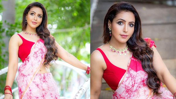 వాటర్‌లో వైట్ శారీలో తెలుగు పిల్ల షో.. చలిలో వేడి పుట్టించడం అంటే ఇదేగా!