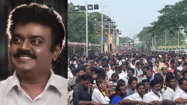 కెప్టెన్ విజయ్‌కాంత్‌కు కన్నీటి వీడ్కోలు.. పోటెత్తిన అభిమానులపై పోలీసుల లాఠీఛార్జి.. ముగిసిన అంత్యక్రియలు