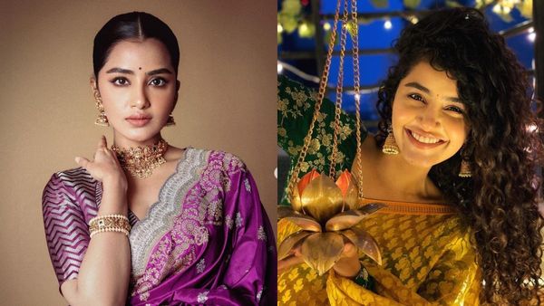 చమ్కీల చీరలో మతాబులా వెలిగిపోతున్న అనుపమ.. క్లోజప్ యాంగిల్స్ వేరే లెవెల్ అంతే!