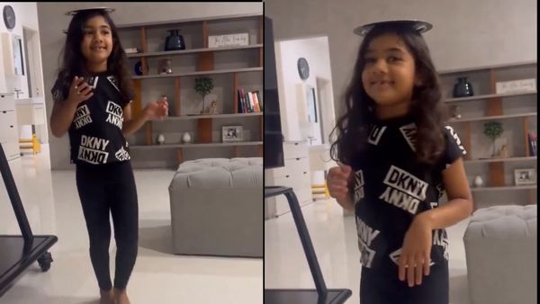 Allu Arjun : అల్లు అర్హ యానిమల్​ ఐకానిక్ స్టెప్​.. భలే చేసింది ఫన్నీగా.. షాక్ అవుతున్న బన్నీ ఫ్యాన్స్​!