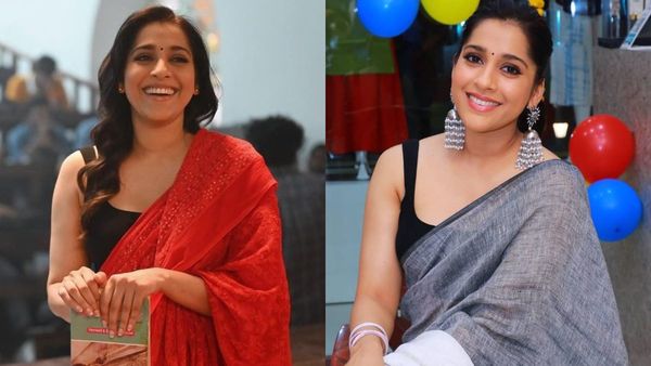 చీరకట్టులో కనికట్టు చేస్తున్న రష్మీ గౌతమ్.. మత్తెక్కించే అందాలతో యాంకరమ్మ