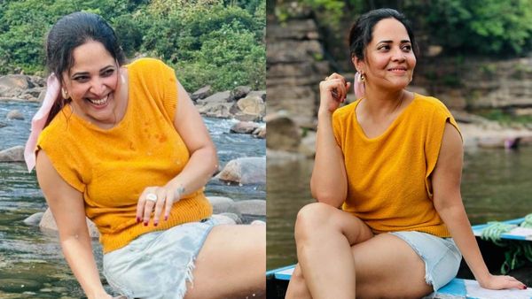 తడిసిన బట్టల్లో హాట్ యాంకర్ అనసూయ అందాల ప్రదర్శన.. మాకు అదే కావాలి అంటున్న ఫ్యాన్స్