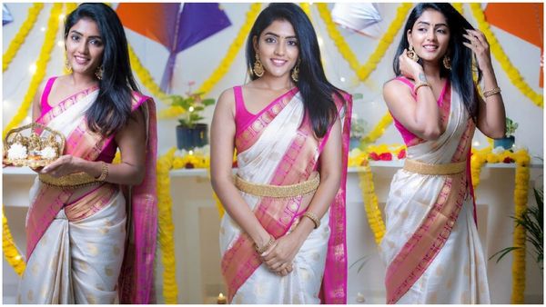 పల్చటి చీరలో అందాలను పరిచిన తెలుగు పిల్ల.. పైటకొంగును పక్కకు జరిపి మరీ!