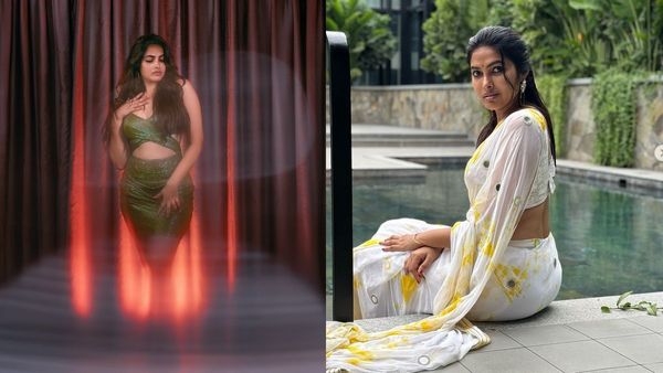 పొట్టి డ్రెస్, స్మోకీ లుక్‌తో సెగలు రేపుతున్న పిల్లికళ్ల భామ.. ఈ సొగసరిని గుర్తు పట్టారా?