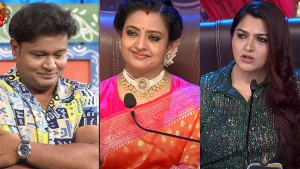 ఇంద్రజపై నోరు పారేసుకున్న బుల్లెట్ భాస్కర్.. నోర్మూయించిన ఖుష్బూ