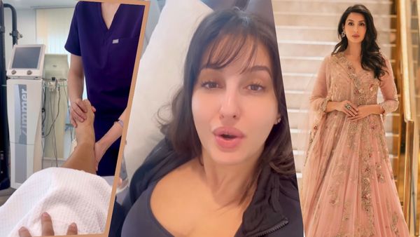 వాకింగ్ స్టిక్‌తో బాహుబలి బ్యూటీ .. హాస్పిటల్ బెడ్‌పై నరకయాతన , అసలేమైంది?