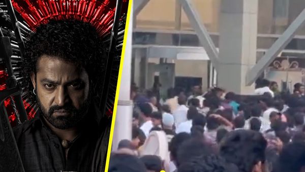 Devara Pre Release Event : ఎన్టీఆర్ ఫ్యాన్స్ వీరంగం.. దేవర ప్రీ రిలీజ్ ఈవెంట్‌లో రసాభాస