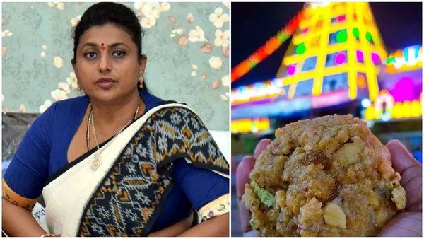 ‘‘ తిరుపతి ప్రసాదంలో రోజాకు వాటాలు.. పర్సంటేజ్ కింద ఎంతంటే ’’