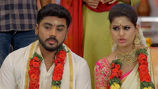 Gunde Ninda Gudi Gantalu october 9th Episode: గుడిలో శ్రుతి, రవి పెళ్లి.. ఆగ్రహం మండిపడ్డ మీనా..