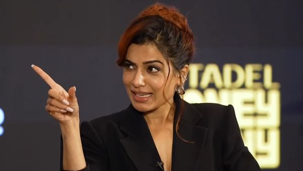 ఆయనే నాకు ఫుల్ సపోర్ట్.. స్టేజ్‌పైనే సమంత ఎమోషనల్