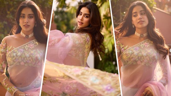Janhvi Kapoor : నెట్ చీరలో అందాల గాలం .. జాన్వీ వలకి చిక్కారో అంతే సంగతులు