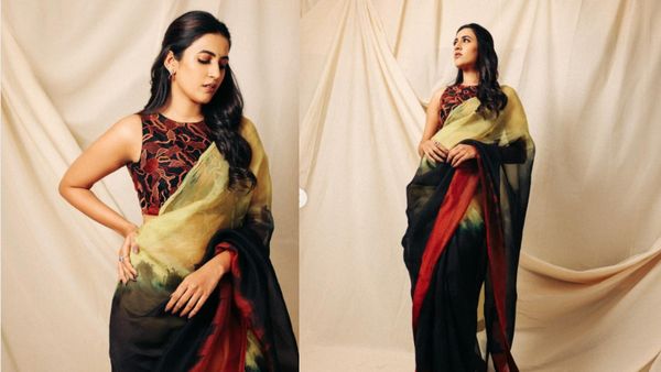 Niharika Konidela : మల్టిపుల్ కలర్ శారీలో మెగా డాటర్ ధగధగలు .. కిర్రాక్ లుక్‌లో నిహారిక