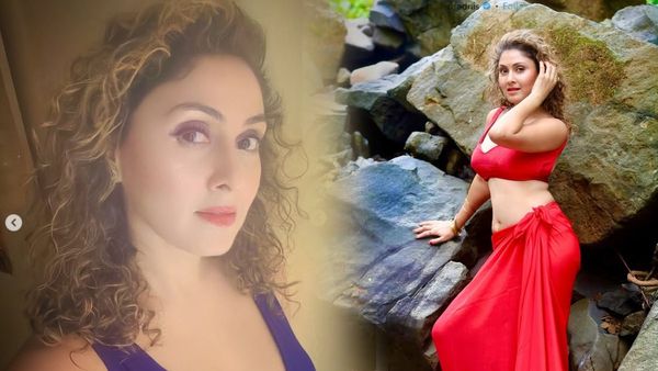 ఎర్ర చీరలో ఎగిసిపడుతున్న మంజరి పరువాలు .. సూర్యుడికే చెమటలు పట్టిస్తోందిగా