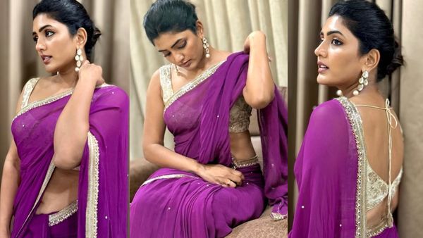 చీరలో హద్దులు దాటేసిన తెలుగు బ్యూటీ.. ఆ ప్లేస్‌ చూపిస్తూ టెంప్టింగ్ ఫోజులు