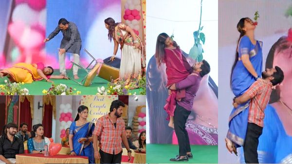 Gunde Ninda Gudi Gantalu December 25th Episode: రొమాన్స్‌లో మునిగిన కపుల్స్.. నడుము విరగొట్టుకున్న ప్రభావతి