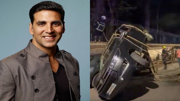 హీరో అక్షయ్ కుమార్ కారుకు ఘోర ప్రమాదం... పల్టీలు కొట్టిన కారు, భయానకంగా పరిస్ధితి