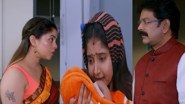 Brahmamudi January 17th Episode: బిడ్డల్ని మార్చేసిన రుద్రాణి... తన బిడ్డ కాదని కనిపెట్టిన కావ్య