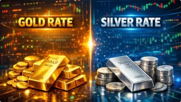 Gold, Silver Prices Today: MCX Rates Slide on Weak Global Cues; Check 24K, 22K, 18K Gold Prices