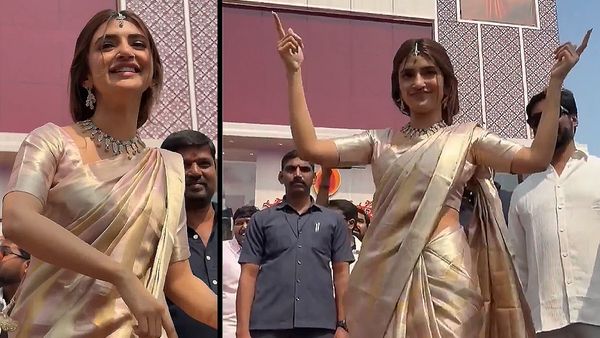 ఉస్తాద్ భగత్ సింగ్ పాటకు శ్రీలీల డ్యాన్స్ స్టెప్పులు.. దేఖ్‌లేంగే సాలా అంటూ వయ్యారంగా (Video)!