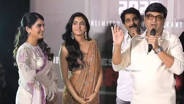 ‘చీరెలు కట్టుకొని వచ్చారు.. హగ్ చేసుకొను’.. యాంకర్ స్రవంతి, హీరోయిన్ శివానీతో వీకే నరేష్